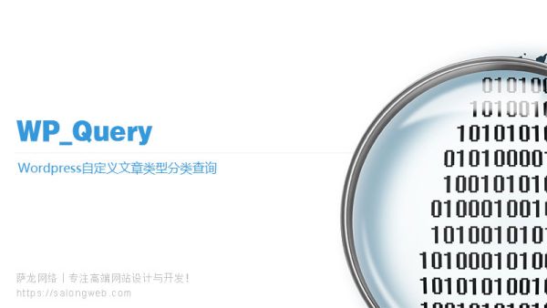 Wordpress获取自定义文章类型分类下的文章并循环